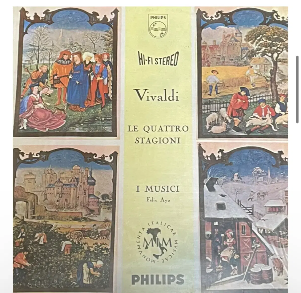 LP Vivaldi Le Quattro Stagioni